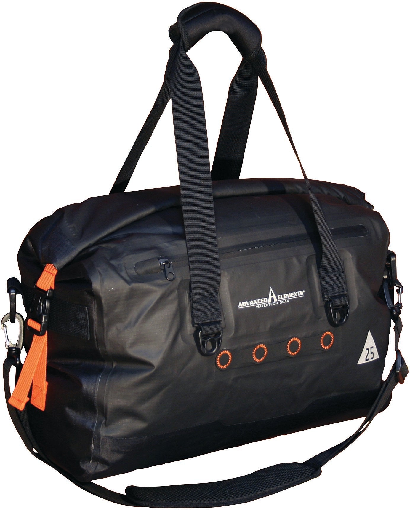 Advanced Elements Thunder25 Rolltop Duffel Bag - Waterproof Travel Duffel for Camping, Hiking & Outdoor Adventures | Durable & Spacious Gear Storage