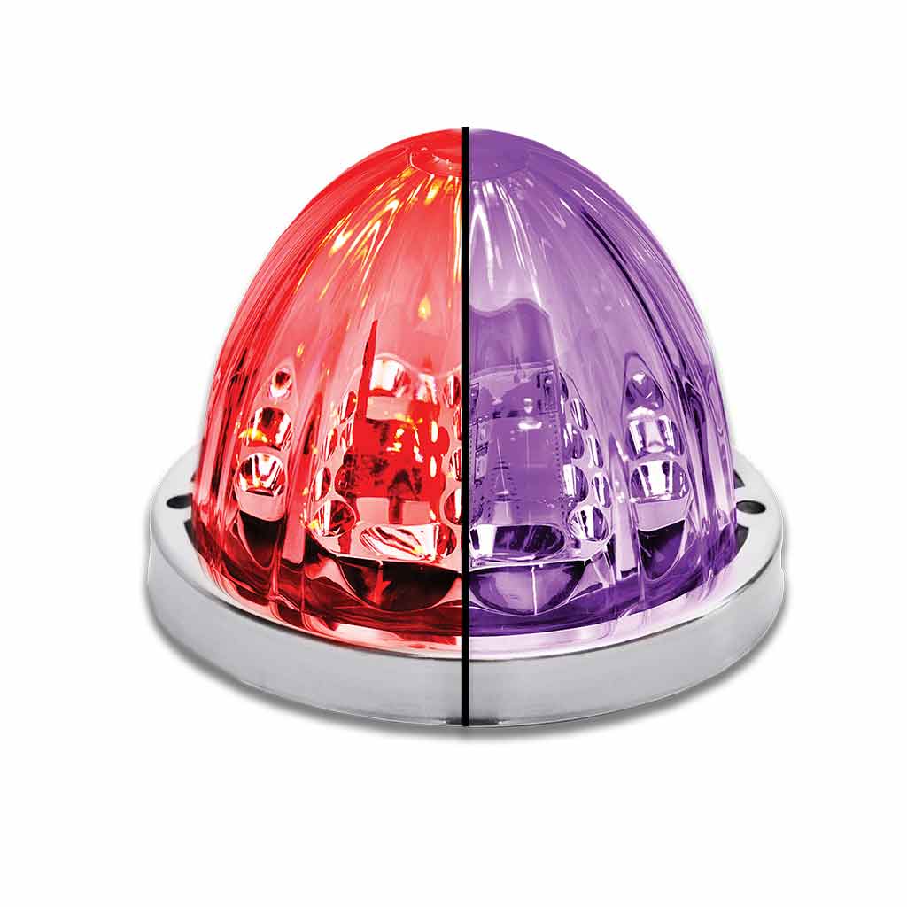 Trux Star Burst Series Red & Purple LED Watermelon Light - Energy Efficient Decorative Lighting for Parties, Halloween, Christmas & Home Decor
