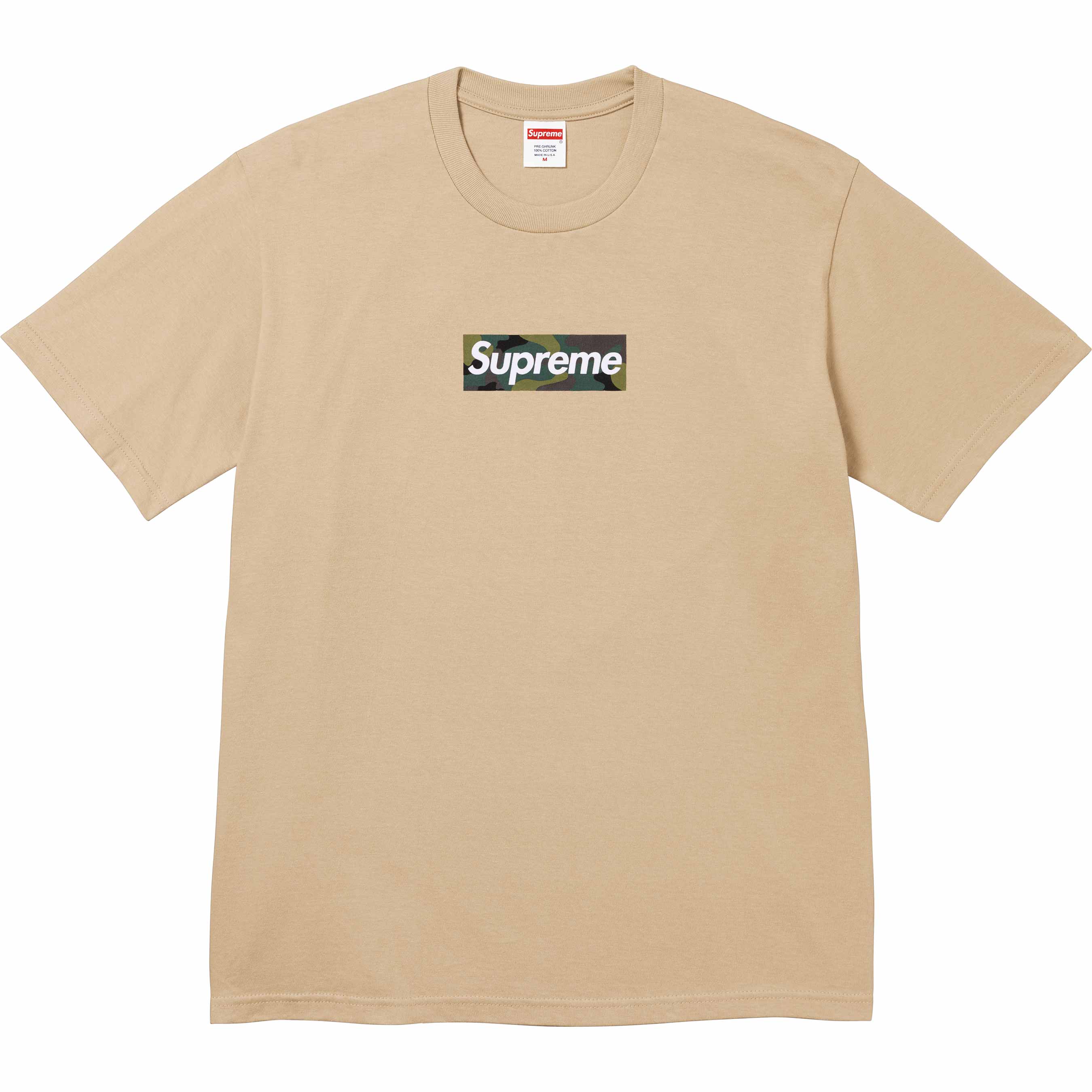 SUPREME 23FW Camouflage Box Logo T-Shirt - Streetwear Fashion for Men | Casual Wear & Urban Style Outfits