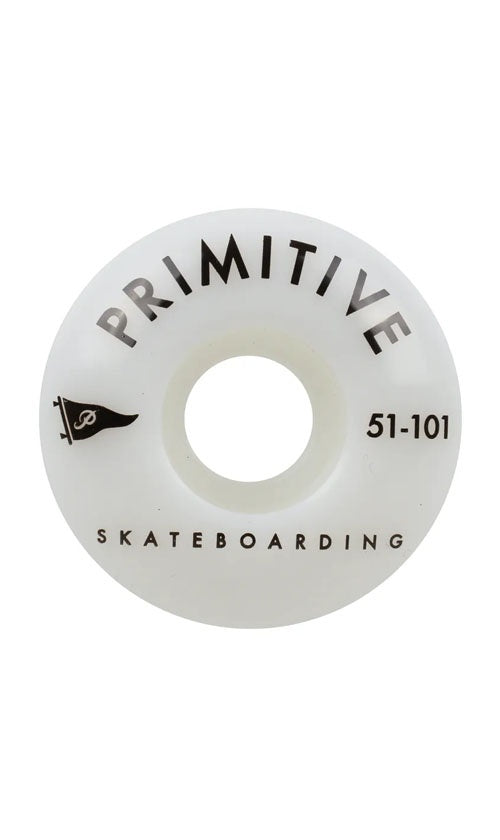 Primitive Pennant Arch Wheels - High-Performance Skateboard Wheels for Street & Park Skating - Perfect for Tricks, Grinds & Smooth Rides