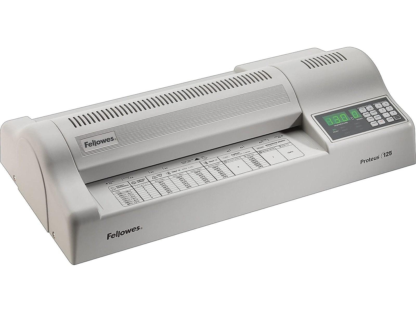 Fellowes Proteus 125 Laminator Machine (5709501) - White | 12.5