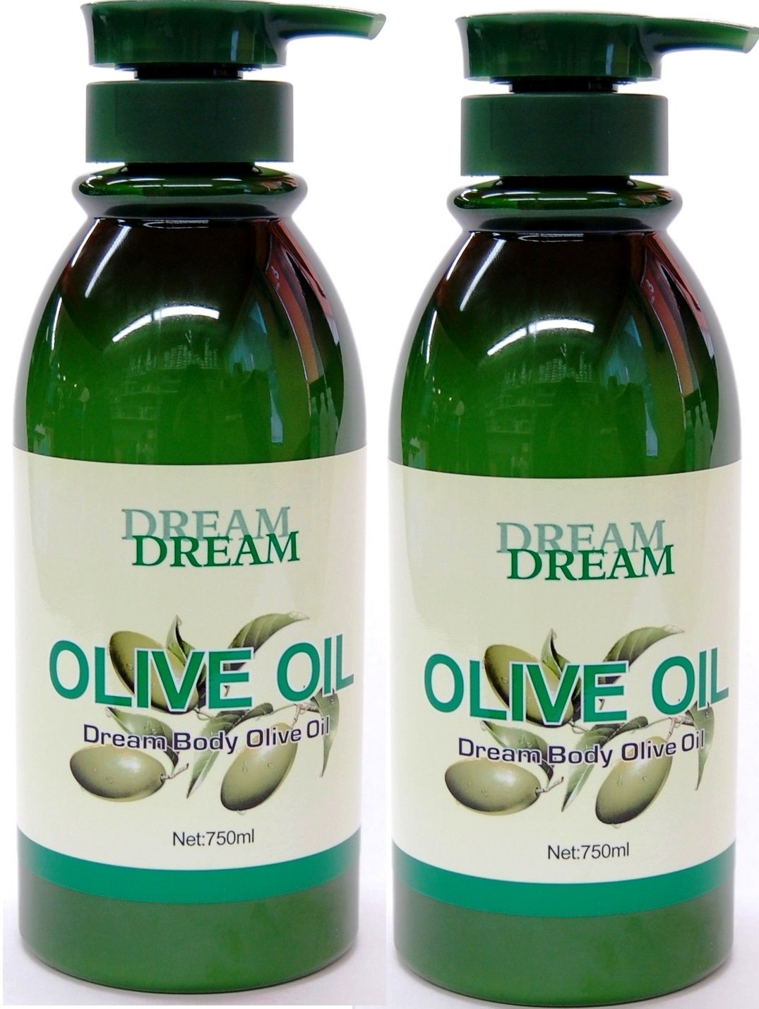 Dream Body Extra Virgin Olive Oil 25.36 fl oz (Pack of 2) - Premium Cooking Oil for Salads, Baking & Healthy Recipes | Cold Pressed, Rich in Antioxidants
