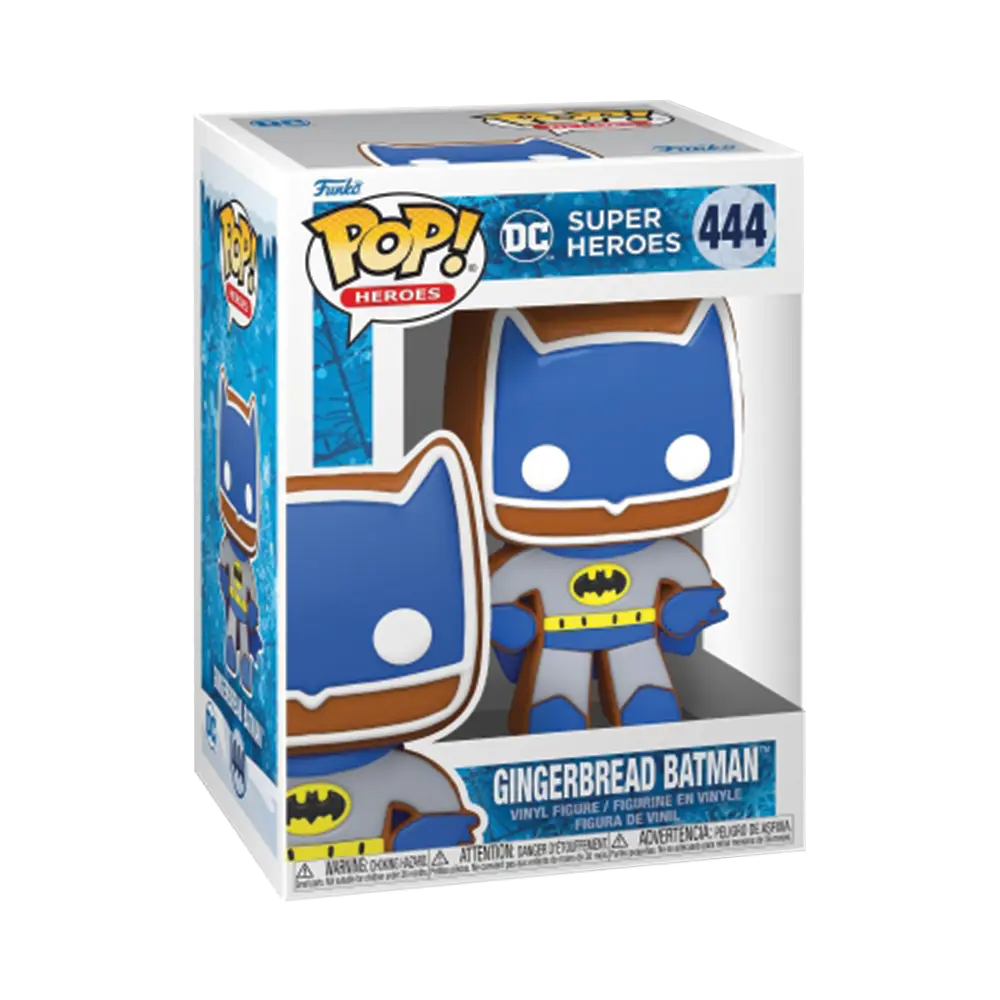 Funko POP! Disney Holiday Gingerbread Batman Vinyl Figure - Collectible Christmas Gift for Batman Fans & Disney Lovers - Perfect for Holiday Decor & Pop Culture Collections