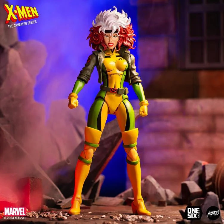 X-Men: The Animated Series Rogue 1/6 Scale Collectible Action Figure - Perfect for Marvel Fans, Display & Comic Book Collections