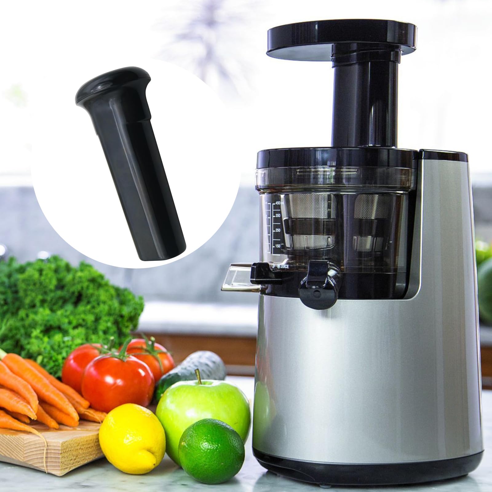 Efficient Replacement Pusher Rod for Omega H600 H780 H1100 Slow Juicer - Durable Spare Part for Fresh Juice Making at Home