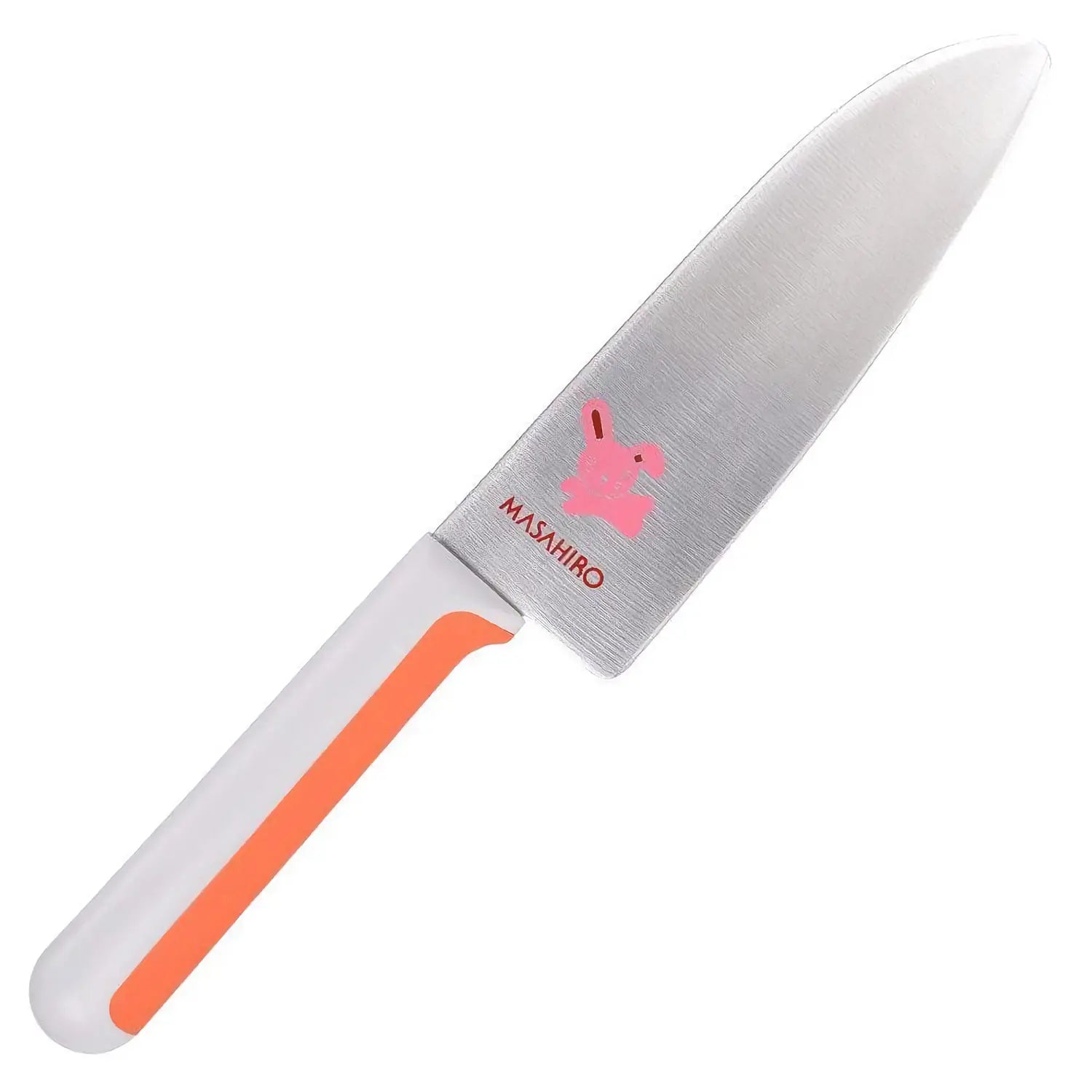 Masahiro High Carbon Stainless Steel Left-Handed Kids Knife - Safe & Sharp Children's Chef Knife for Cooking, Baking & Food Prep - Ideal for Young Left-Handed Chefs & Cooking Enthusiasts