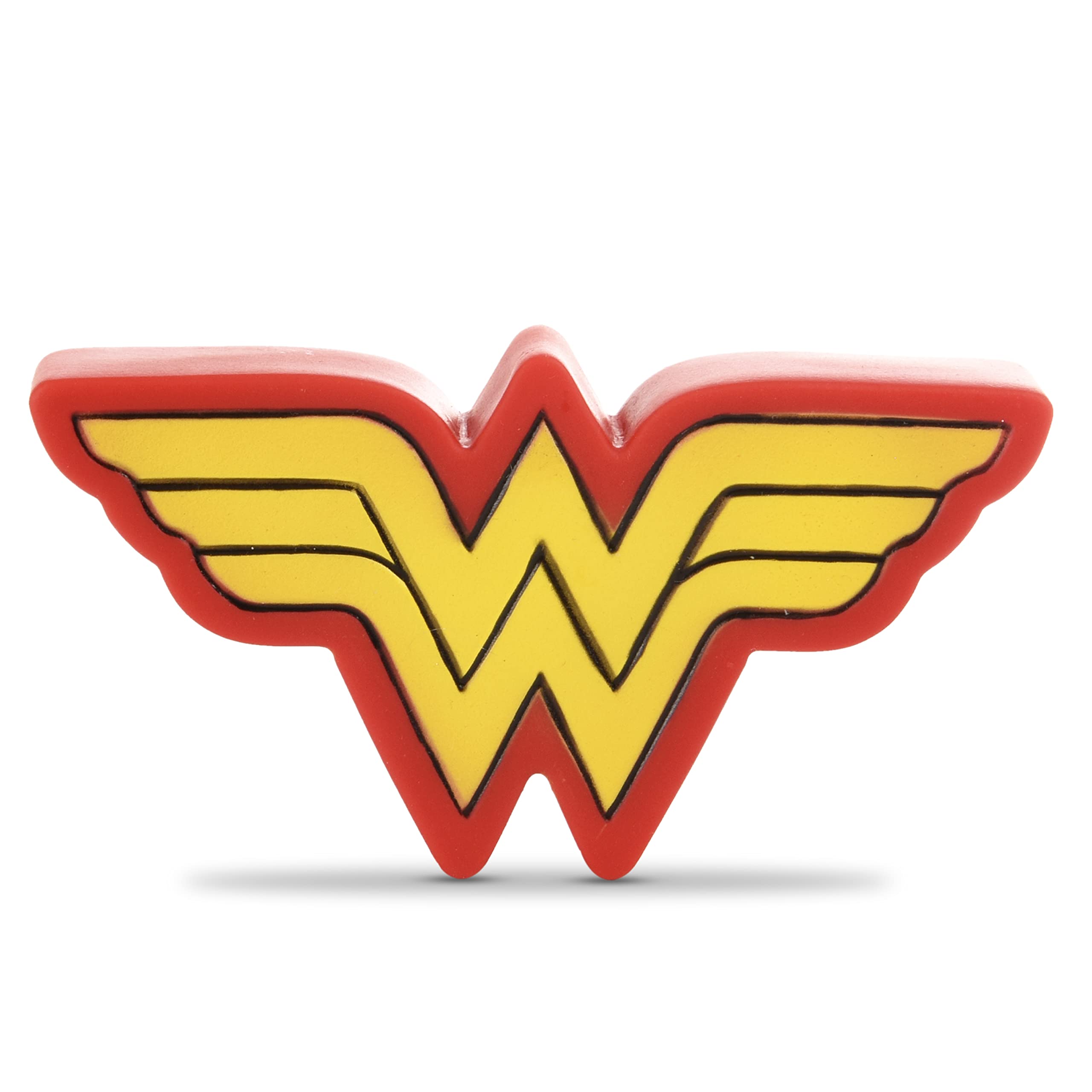 DC Comics Wonder Woman Squeaky Dog Toy - Vinyl & Plastic Chew Toy for All Dog Breeds | Officially Licensed Pet Toy for Playtime, Training & Fun | Perfect for Fetch, Tug-of-War & Interactive Play