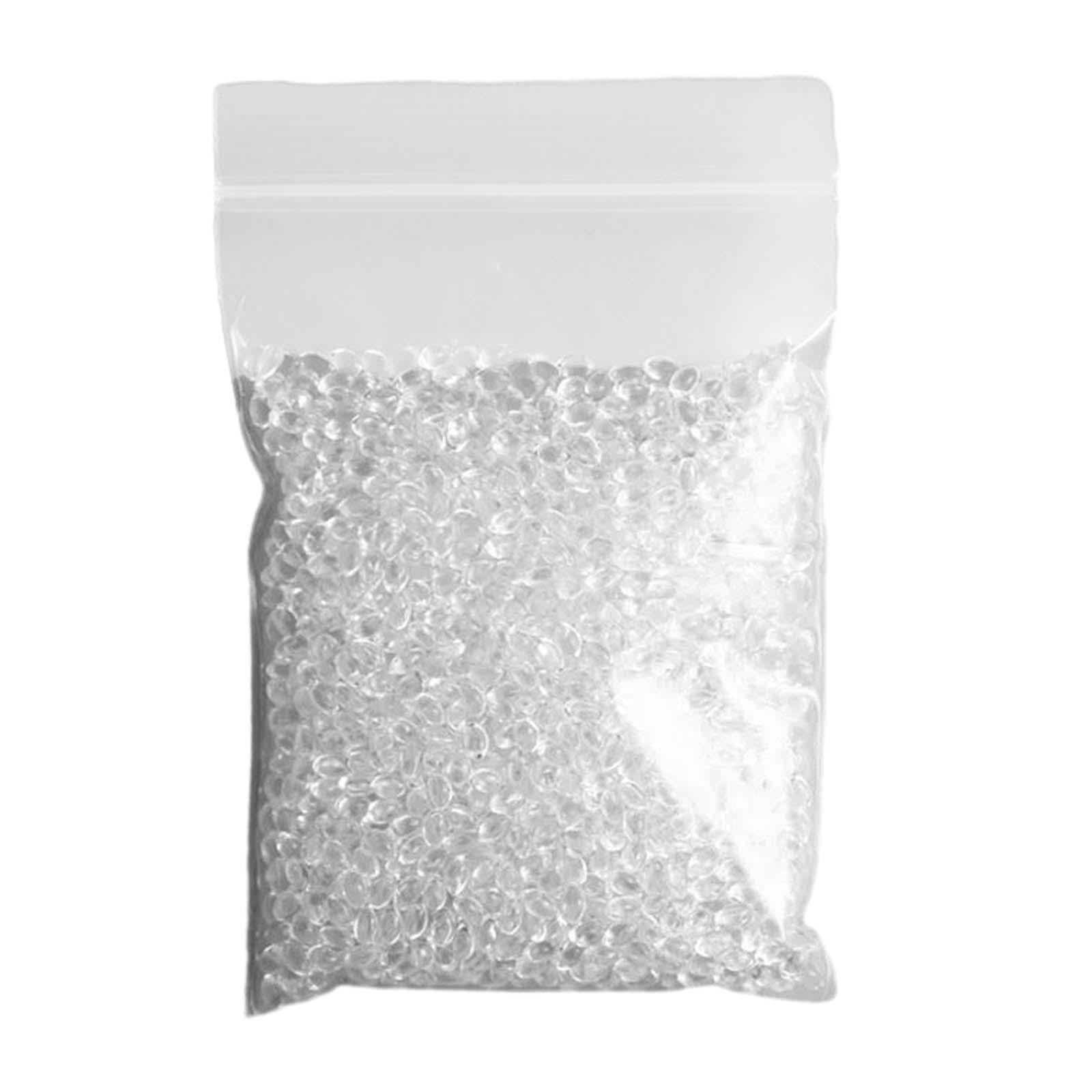 DYNWAVE Thermoplastic Beads - Lightweight Reusable Moldable Pellets for DIY Crafts, Jewelry Making & Home Decor | Polymorph Resin Beads for Creative Projects & STEM Education (Clear)