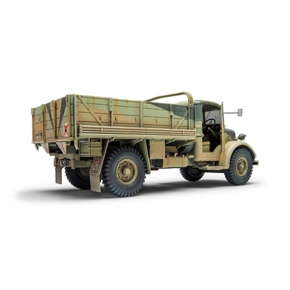 Airfix 1380 1/35 Scale WWII British Army 30cwt 4x2 G.S. Truck Military Vehicle Model Kit - Perfect for History Enthusiasts & Scale Model Collectors