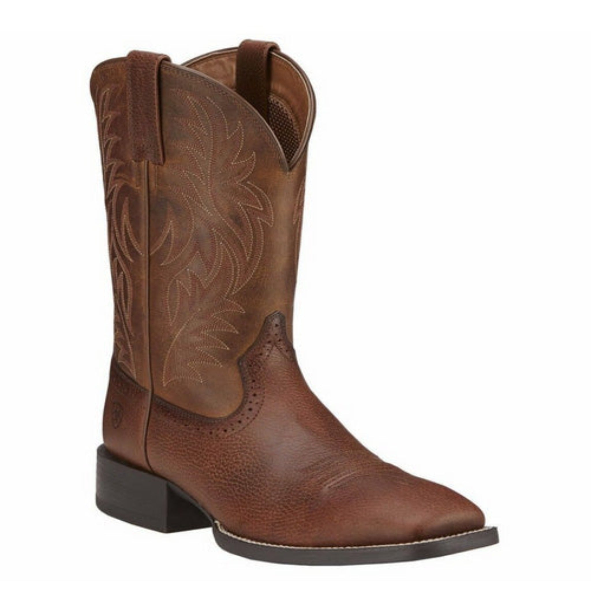 Ariat Men's Sport Western Boots - Durable Cowboy Boots for Riding, Work & Casual Wear | Comfortable Leather Boots for Men | Perfect for Ranch, Rodeo & Outdoor Activities