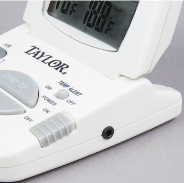 Digital Thermometer & Timer - Accurate Fast-Reading Kitchen Thermometer with Countdown Timer for Cooking, Grilling, Baking, and Food Safety | Perfect for Home Chefs and BBQ Enthusiasts
