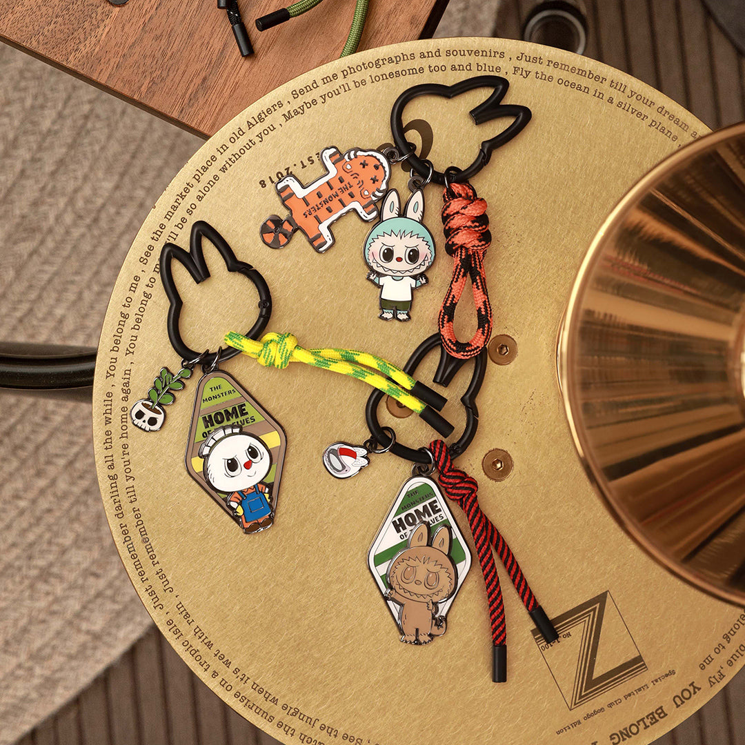 POP MART The Monsters Home of the Elves Series Blind Box - Cute Anime Pendant Keychain for Bag & Keys Collection, Perfect Gift for Fans & Kawaii Lovers