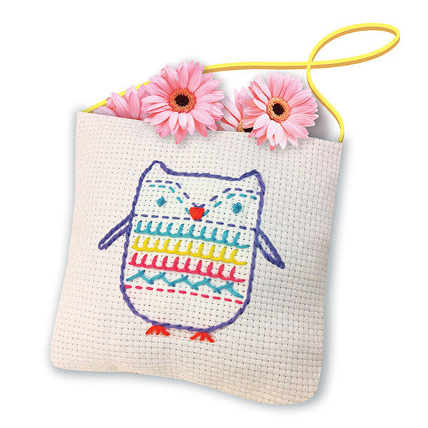 4M Easy To Make Embroidery Stitches Kit - Learn Basic Hand Sewing Techniques for DIY Crafts, Fashion & Home Decor Projects | Perfect for Beginners & Kids