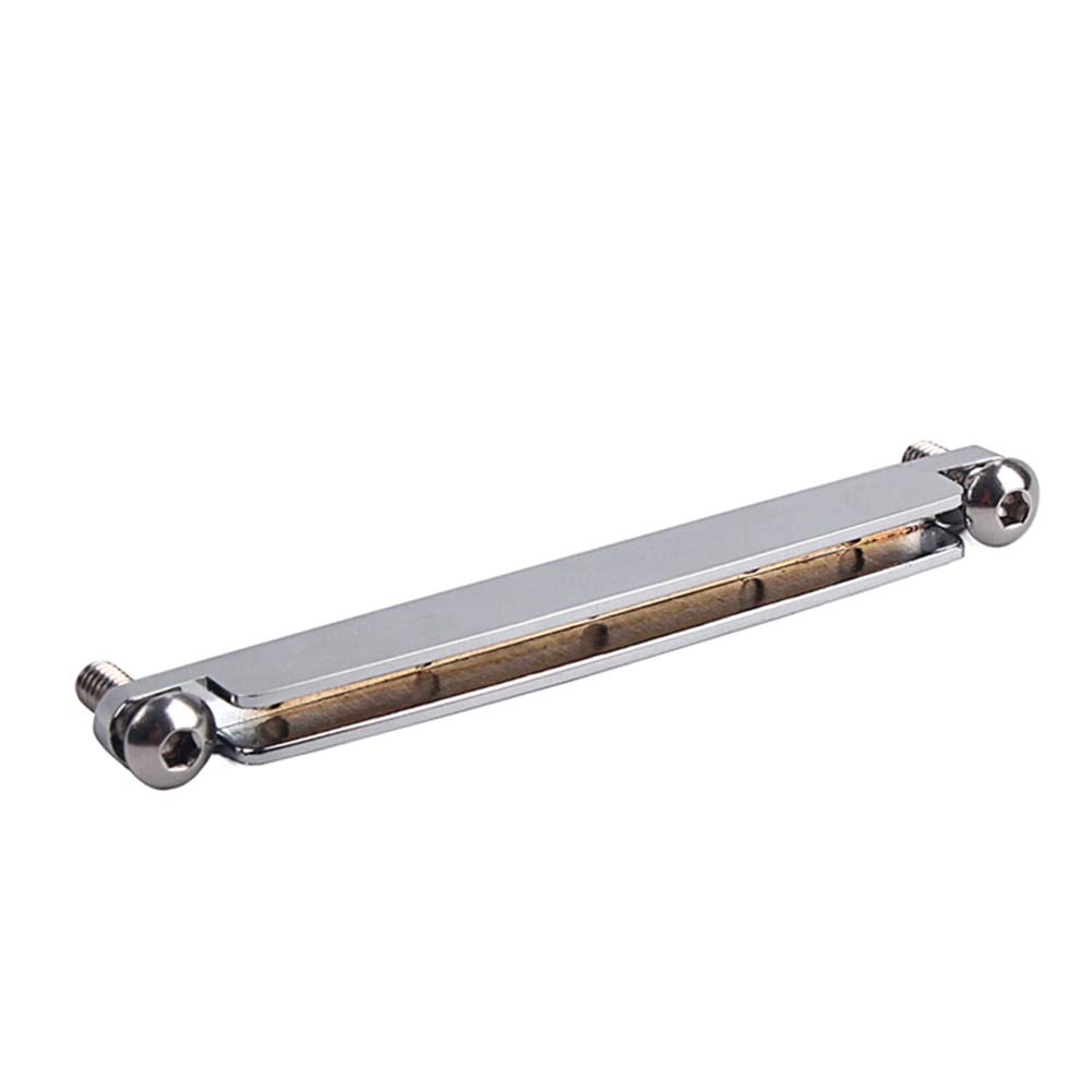 Adjustable Guitar Bridge Saddle & Slotted Nut Set for Acoustic Guitars - Premium Replacement Parts for Stringed Instruments - Perfect for Guitar Repair, Maintenance & Sound Customization
