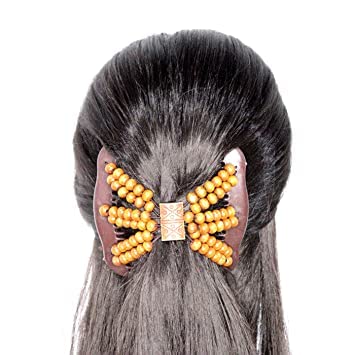 KAVIN Double Sided Hair Comb Clip - Hair Bun Maker & Styling Tool for Women & Girls (Multicolor, M8) - Perfect for Updos, Ponytails & Everyday Hairstyles