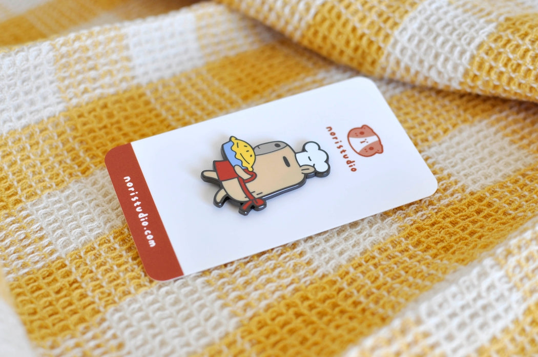 Capybara Baker Enamel Pin - Cute Capybara Baking Themed Lapel Pin for Bakers & Animal Lovers - Perfect for Aprons, Hats, Bags & DIY Crafts