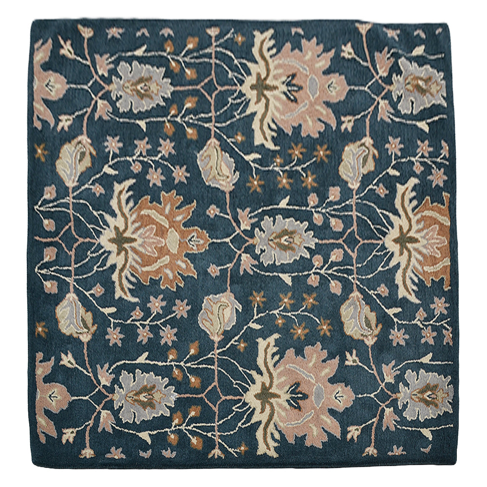 Jacob's Ladder Hand Tufted Wool Rug - Soft & Durable Non-Slip Area Rug for Living Room, Bedroom, Nursery | Perfect for Home Decor & Cozy Spaces