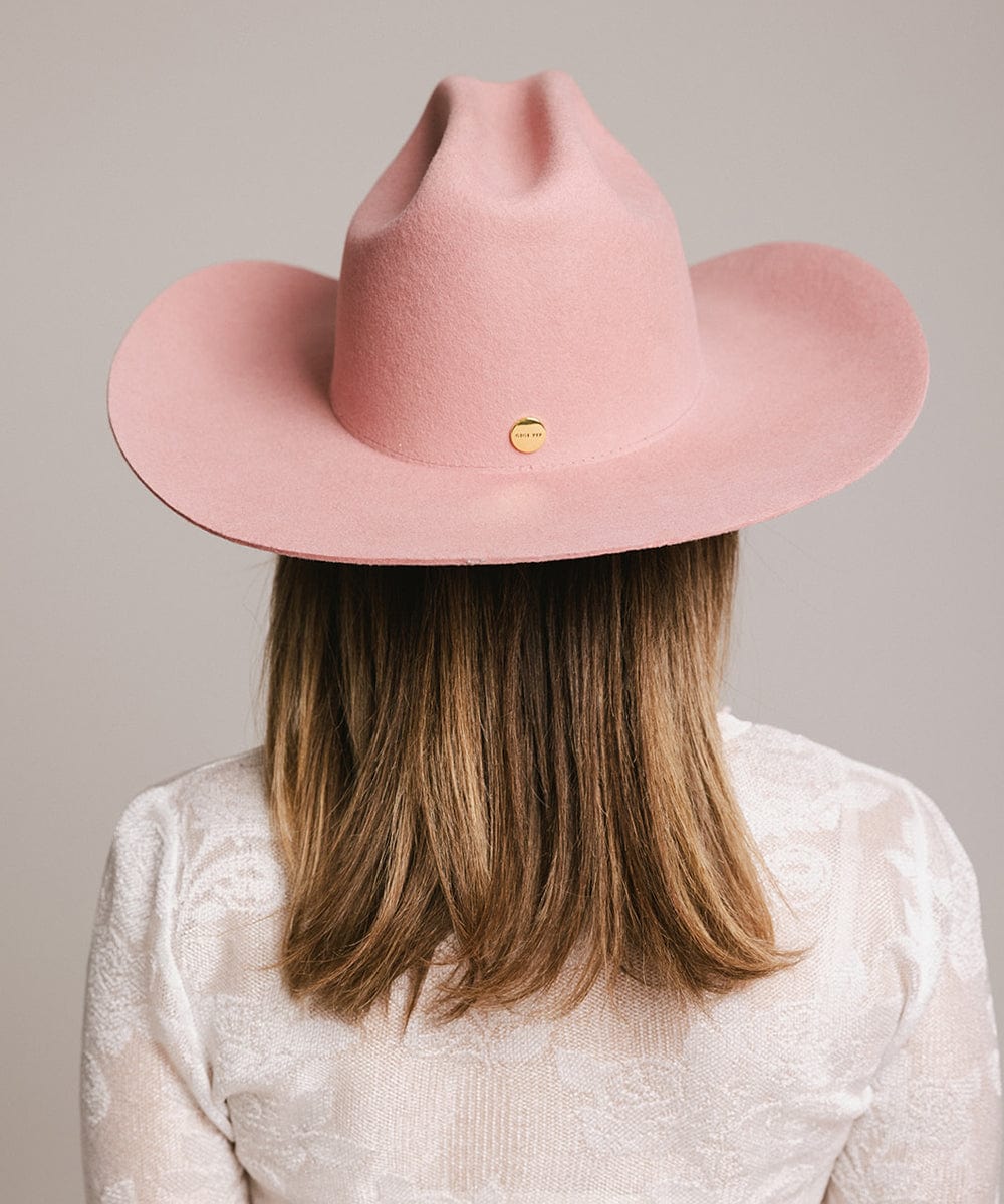 Teddy Cattleman Cowboy Hat for Men & Women - Western Style Felt Cowboy Hat with Adjustable Chin Strap - Perfect for Rodeo, Country Music Festivals & Outdoor Adventures
