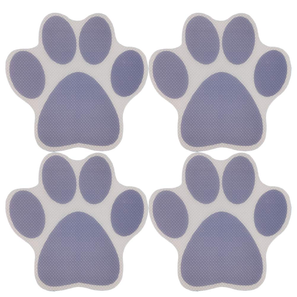 4-Pack Waterproof Bathtub Stickers for Kids - Non-Slip Adhesive Decals for Bath, Floor & Tiles - Skin-Friendly, Safe & Fun Bath Time Decorations - Perfect for Toddler Playtime & Nursery Bathroom Decor