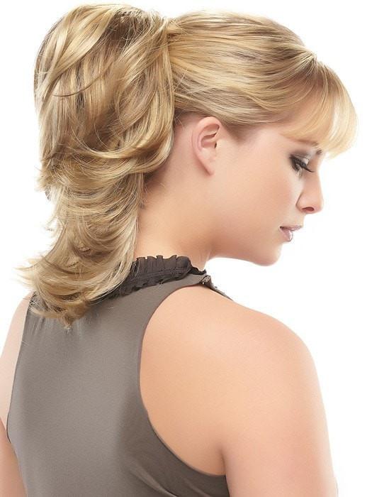 Breathless Clip-In Synthetic Ponytail Hair Extension - Natural Look & Easy to Use for Parties, Weddings & Everyday Styling