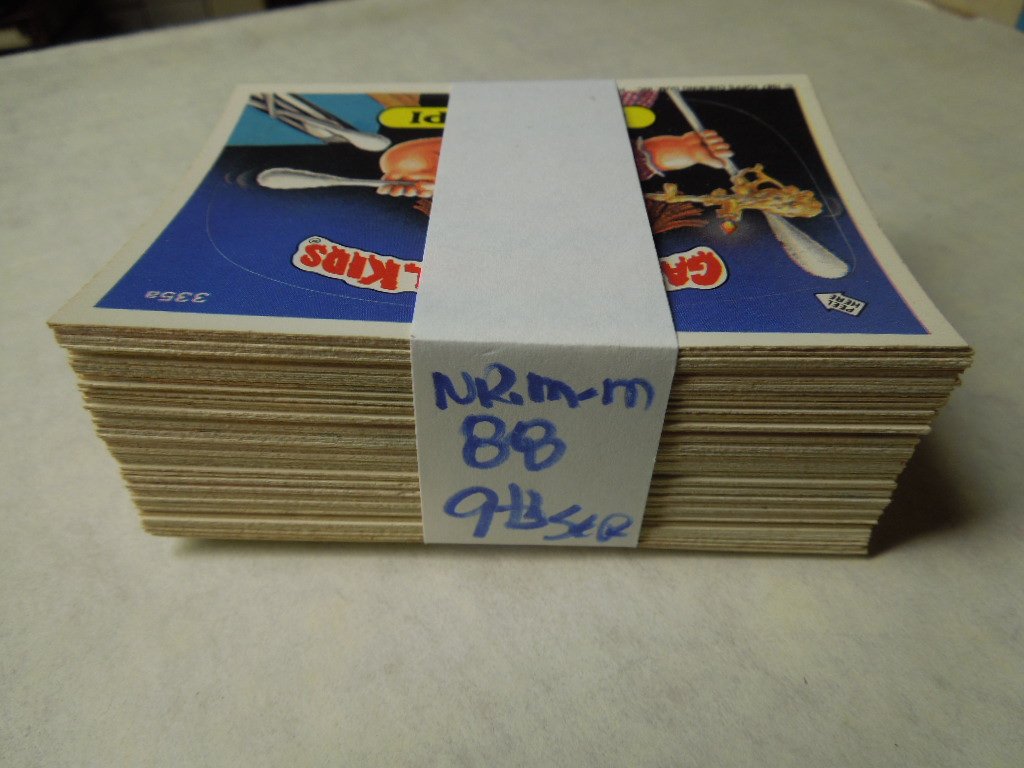 1986 Garbage Pail Kids Series 9 Complete Trading Card Set - 88 Vintage Collectible Cards for Sale | Perfect for Collectors, Nostalgia Lovers & Pop Culture Enthusiasts