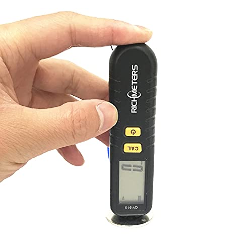 JF-XUAN GY910 Digital Coating Thickness Gauge | 0-1300μm Paint Film Tester | FE/NFE Metal Detector | Car Paint, Powder Coating & Anodizing Measurement | Professional Automotive & Industrial Use
