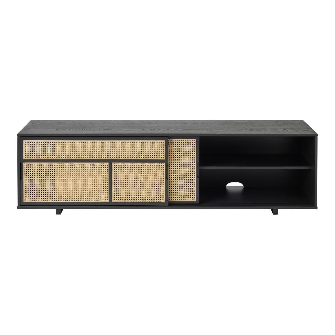 Modern Air Sideboard with Storage - Low Profile Design for Small Spaces | Perfect for Living Room, Bedroom, or Entryway Organization