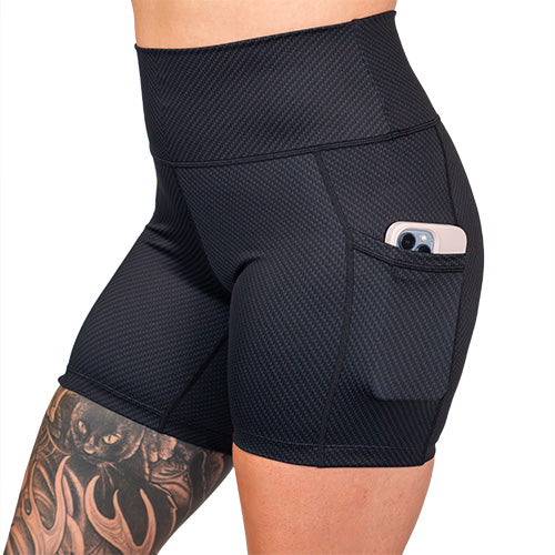 Lightweight Carbon Fiber Shorts for Men & Women - Durable & Breathable Activewear for Running, Gym, and Outdoor Sports