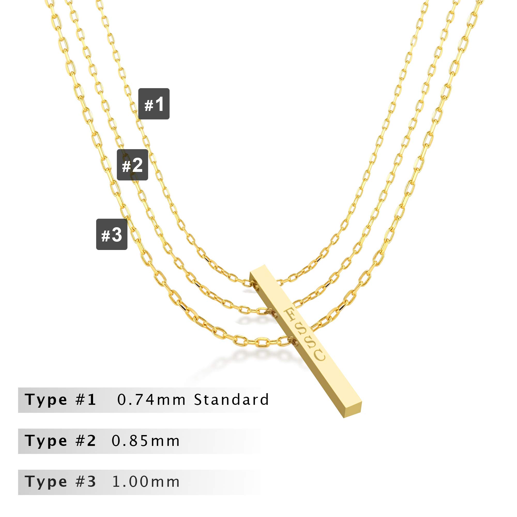 14K Gold Triangle Birthstone Necklace for Women - Personalized Name Pendant with Solitaire Gemstone - Elegant Dainty Jewelry Gift for Birthday, Anniversary & Mother's Day