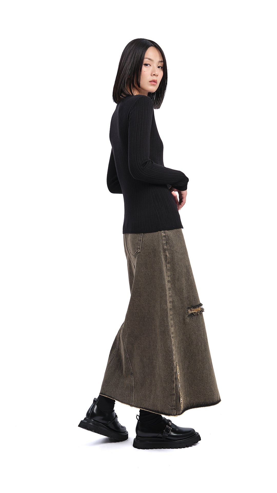 Stylish Asymmetrical Shirt for Women - Trendy Off-Shoulder Blouse with Unique Design | Perfect for Casual Outings, Date Nights & Office Wear