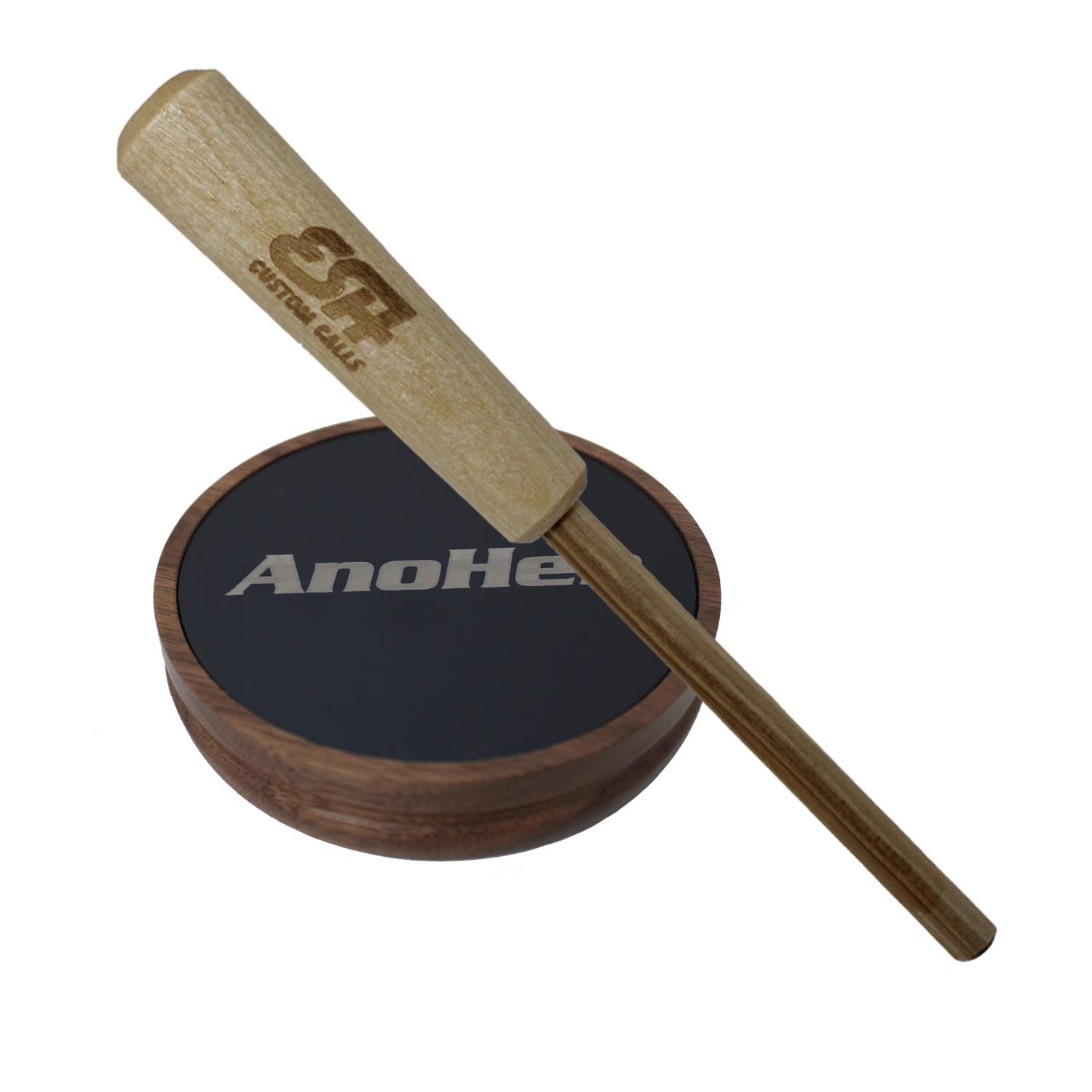 Premium Turkey Pot Calls - Realistic Glass & Slate Turkey Calls with Strikers - Hunting Decoys for Spring & Fall Turkey Season - Perfect for Woodland & Field Hunting