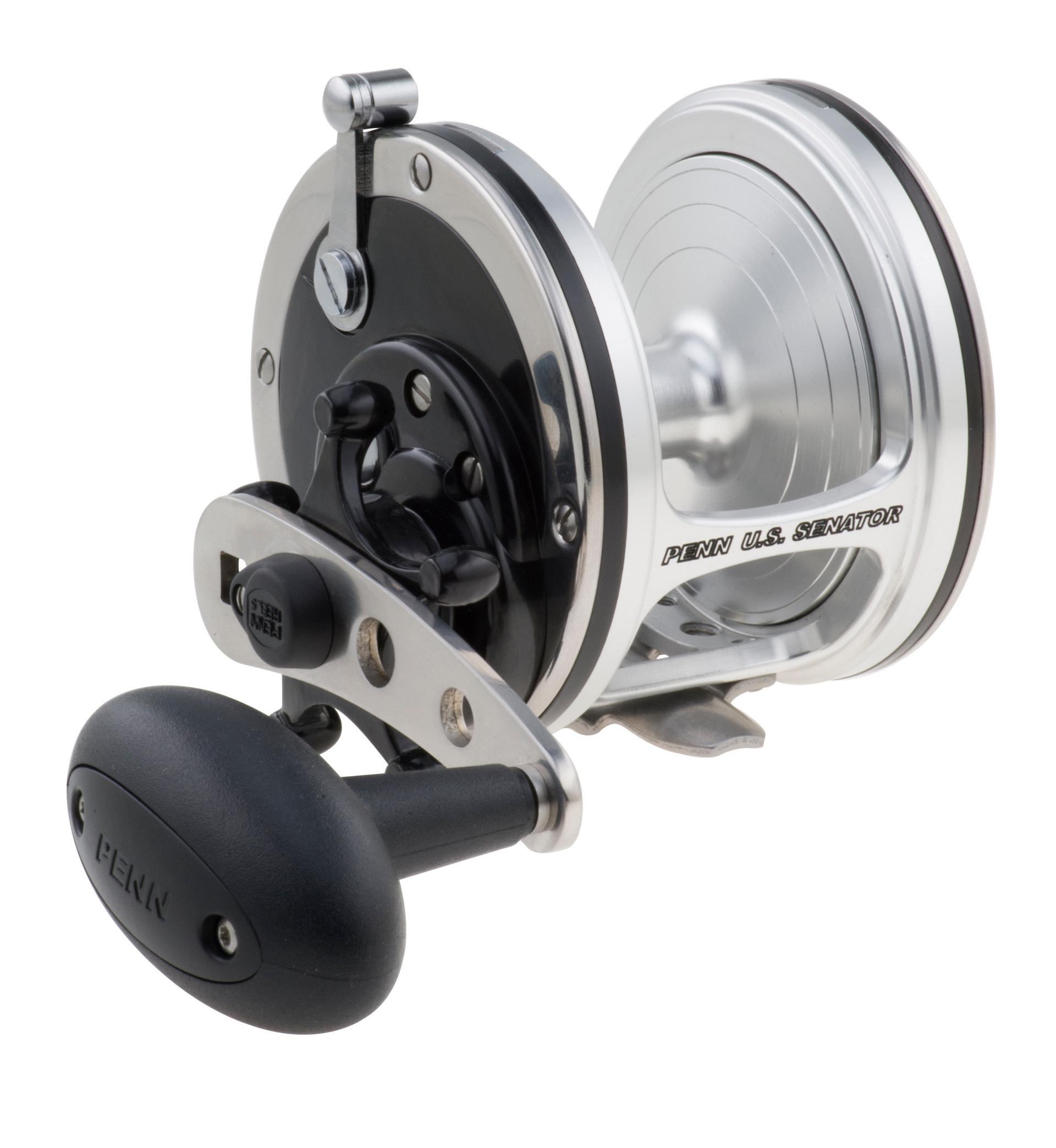 US Senator® Conventional Fishing Reel - Saltwater & Freshwater Spinning Reel for Surf, Pier & Boat Fishing | Durable Marine-Grade Construction for Anglers