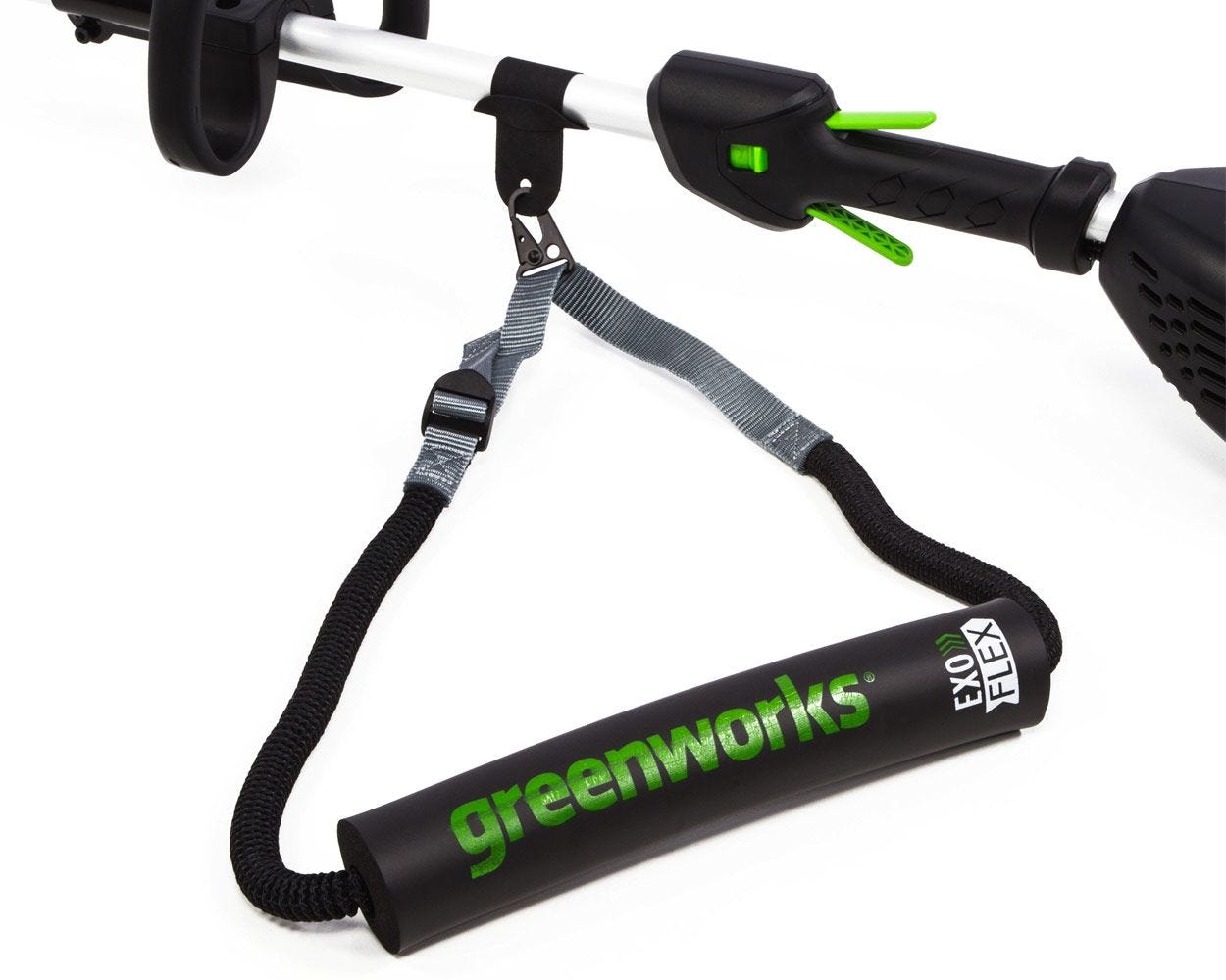 exoFLEX Comfortable Shoulder Strap for String Trimmer & Leaf Blower - Ergonomic Support for Landscaping & Yard Work