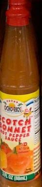Ocho Rios Hot Pepper Sauce - Classic Scotch Bonnet Flavor - 3 oz Bottle - Spicy Caribbean Hot Sauce for Tacos, Wings & Grilling