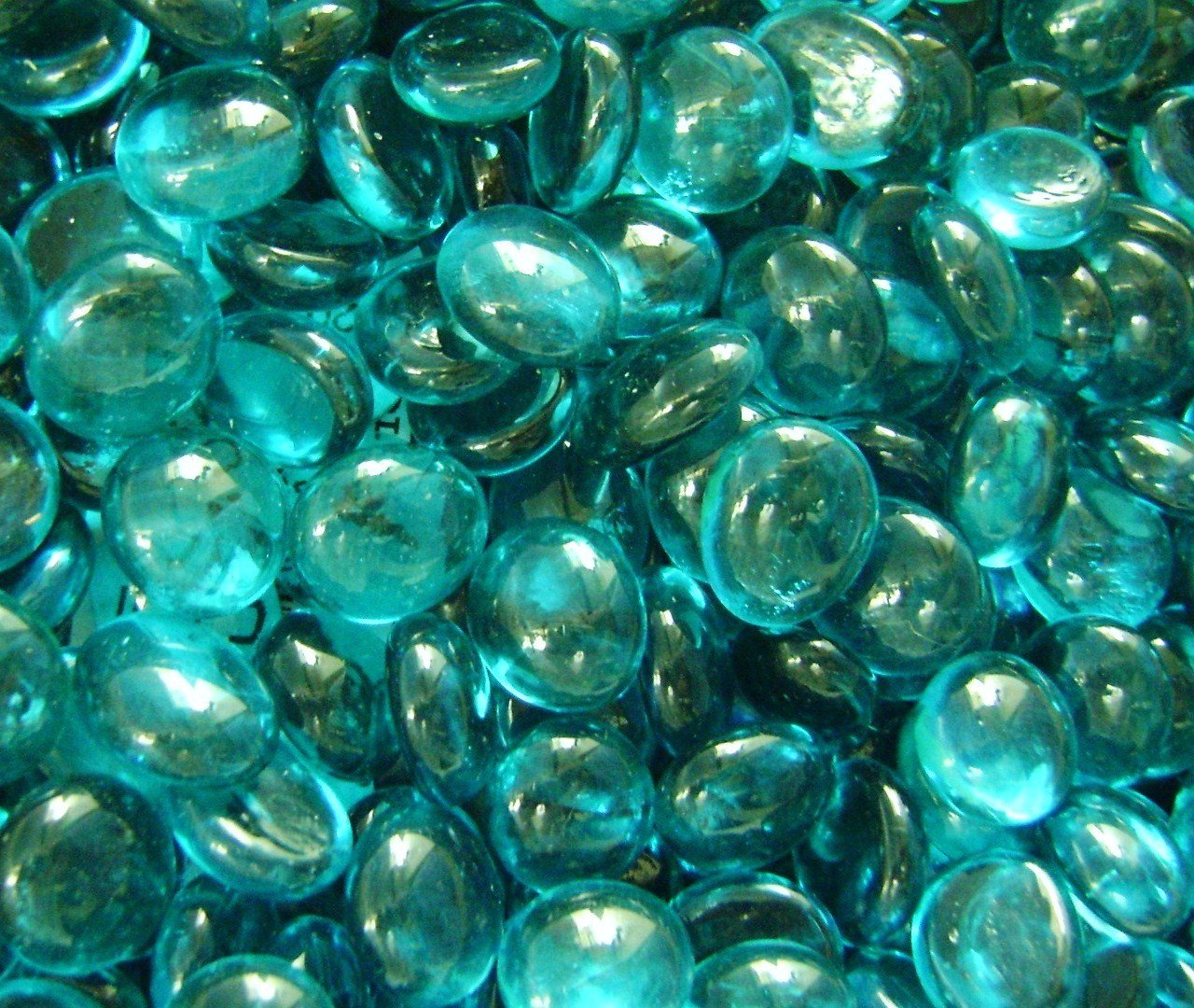 1 Lb Teal Glass Gems for Vase Fillers - Decorative Glass Stones for Home Decor, Floral Arrangements & DIY Crafts - Creative Stuff Glass