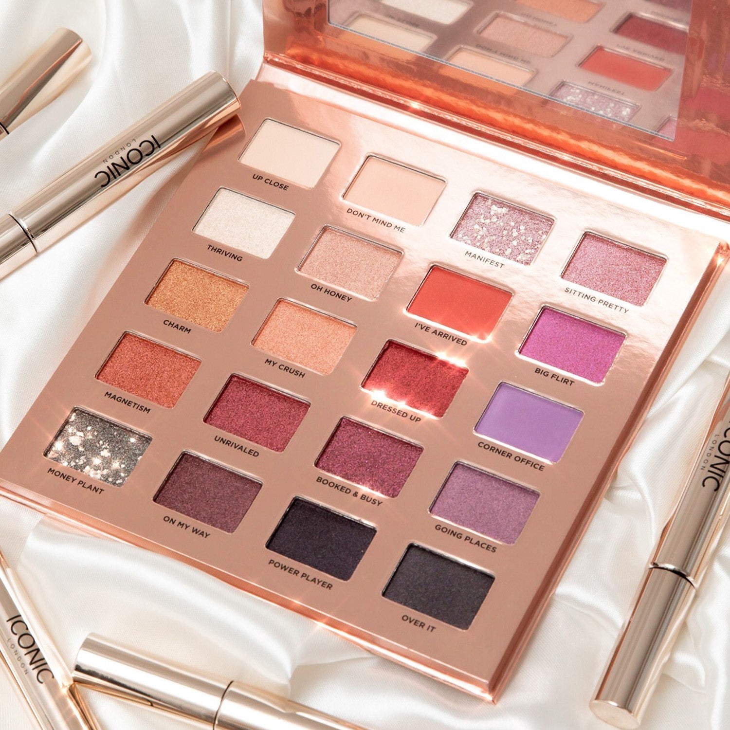 Desk To Dance Eyeshadow Palette - 12 Vibrant Colors, Long-Lasting & Blendable Makeup for Day to Night Looks - Perfect for Office, Parties, and Special Events