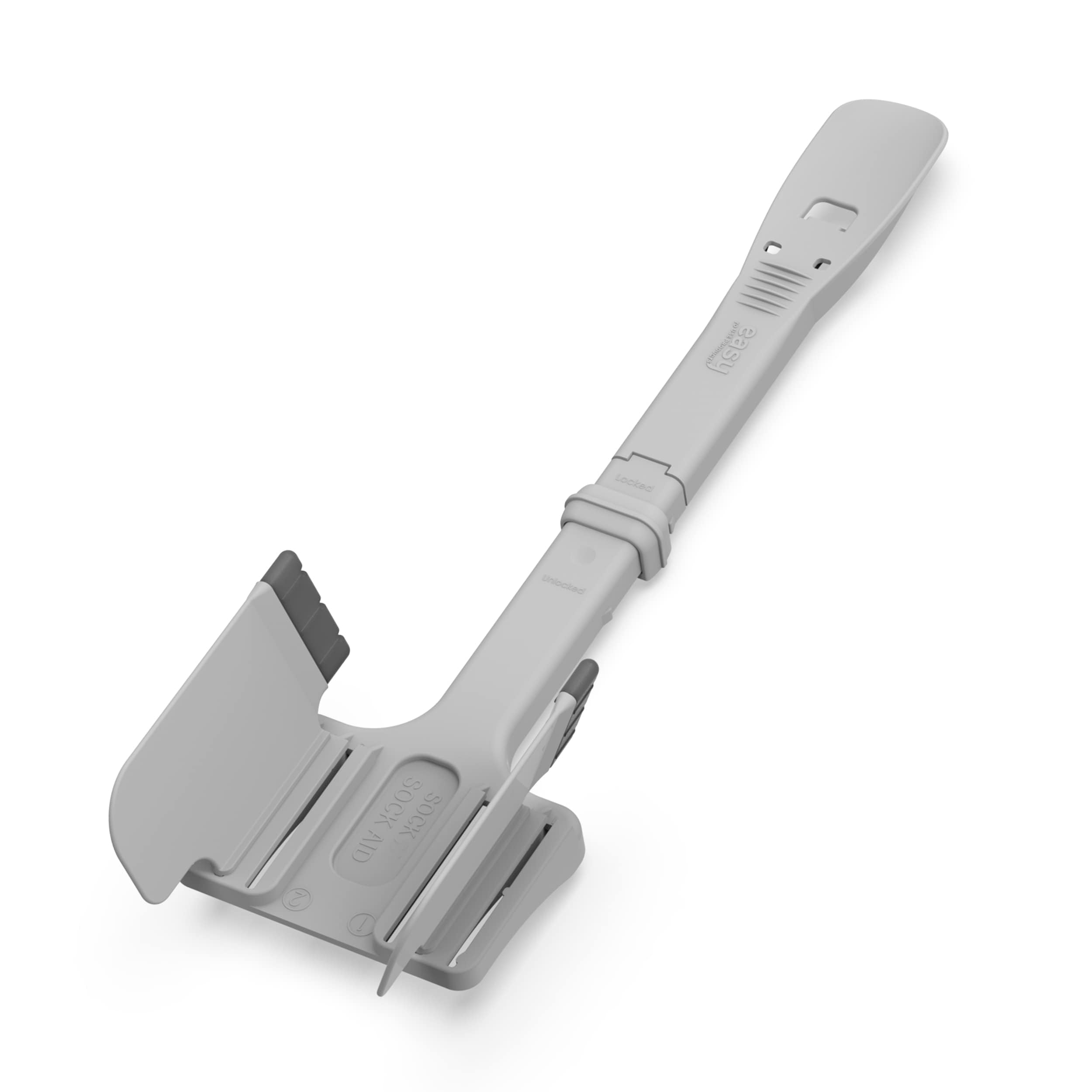 Elderly Sock Aid - Sock Horse Assistive Device for Seniors - Easy Sock Helper for Arthritis & Limited Mobility - Taupe Color - Ideal for Daily Dressing & Post-Surgery Recovery