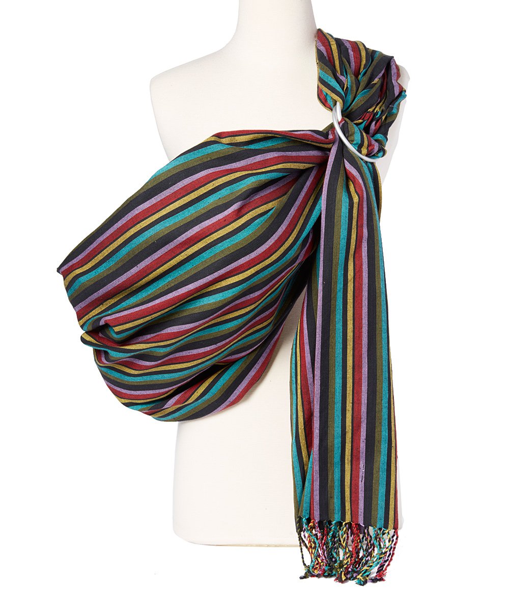 Soft Cotton Baby Wrap Carrier Sling for Infants & Toddlers 8-35 lbs - Adjustable Hip Seat Ring Sling - Breathable Nursing Cover - Perfect Baby Shower Gift for New Moms & Dads (Jungle Print) - Ideal for Breastfeeding, Babywearing & Hands-Free Parenting