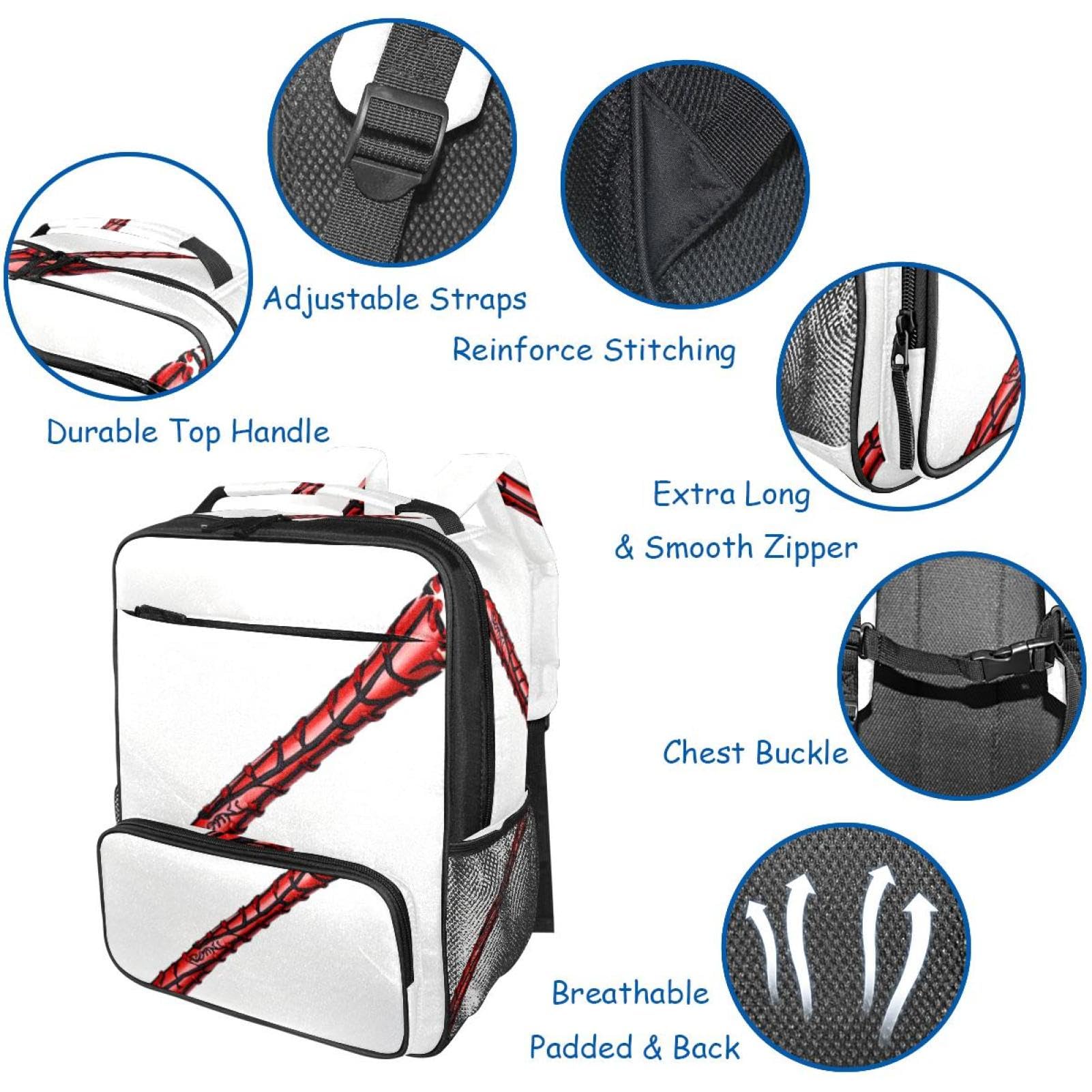 Men's & Women's Travel Backpack - Durable Baseball Backpack for Hiking, Gym & Daily Commute | Perfect for Outdoor Adventures & Work