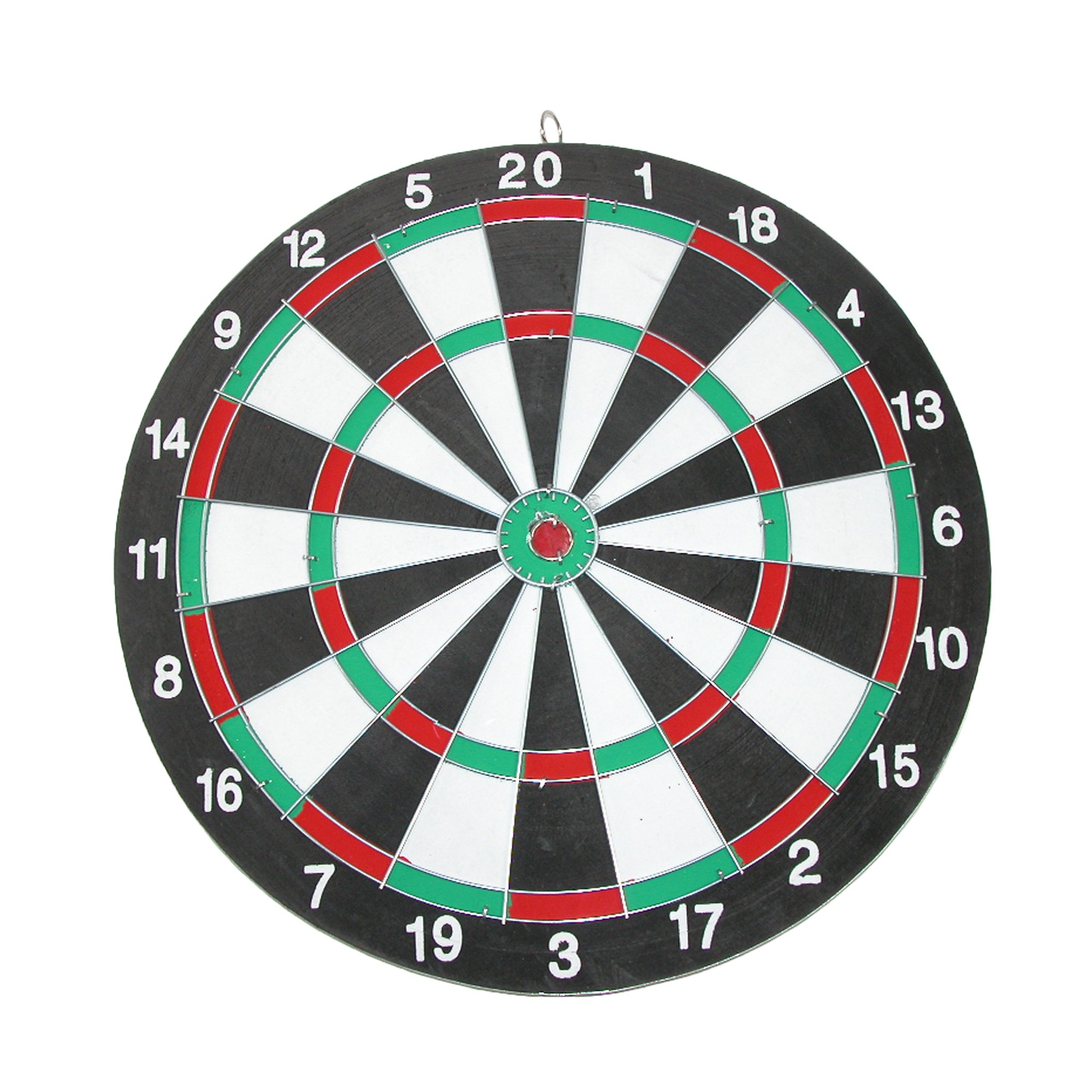 Premium Bristle Dartboard Set with 6 Steel Tip Darts - Professional Tournament Quality for Home, Office, or Bar Game Room Entertainment