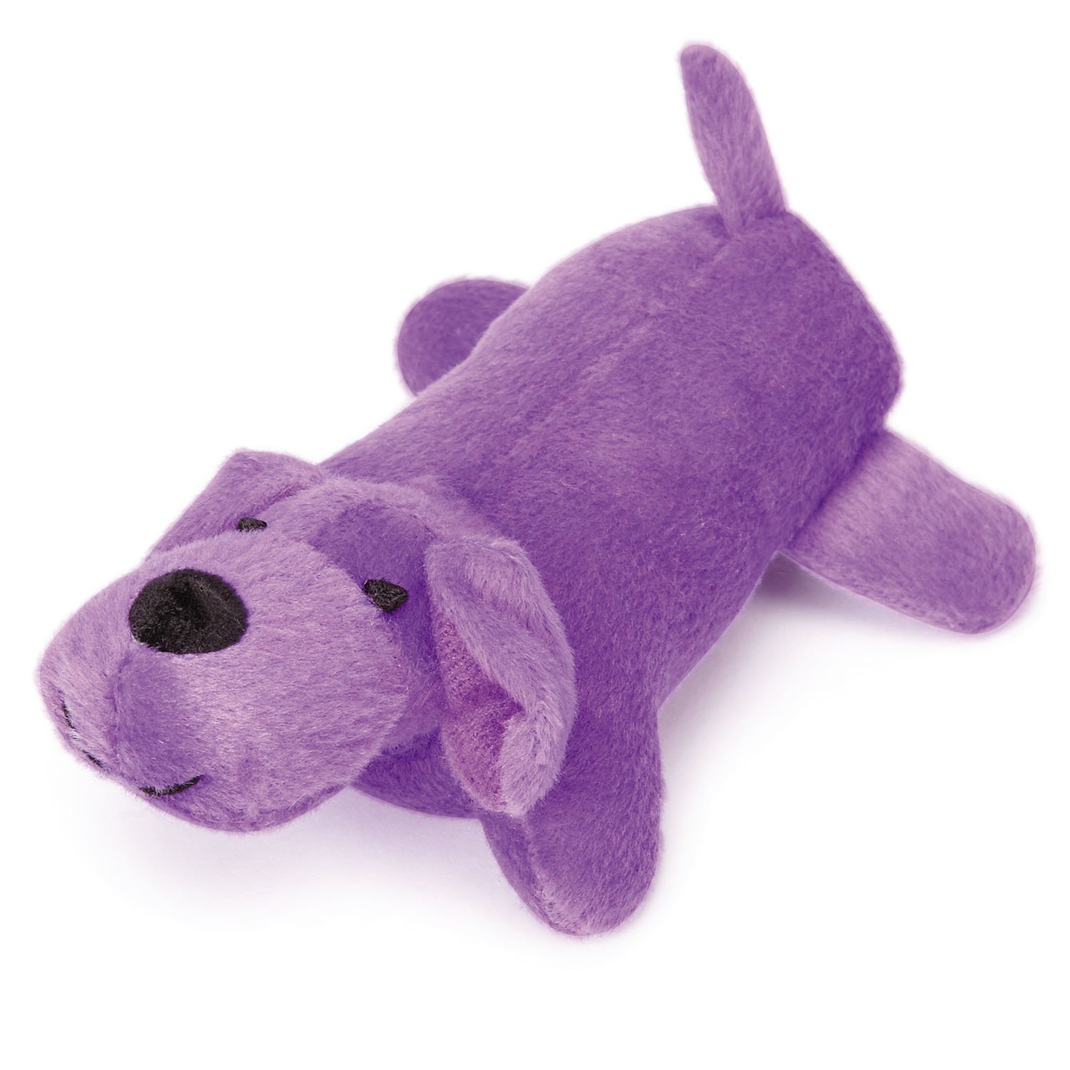 Zanies Lil' Yelper Squeaky Dog Toy - Purple Plush Chew Toy for Small & Medium Dogs (5 Inch) - Perfect for Playtime, Training & Interactive Fun
