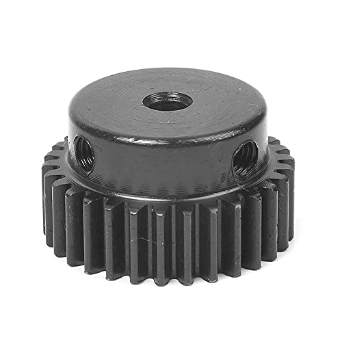 High-Quality 45 Steel Motor Spur Gear - 17mm Bore, 30 Teeth - Durable Metal Gear Wheel for Industrial Machinery & DIY Projects