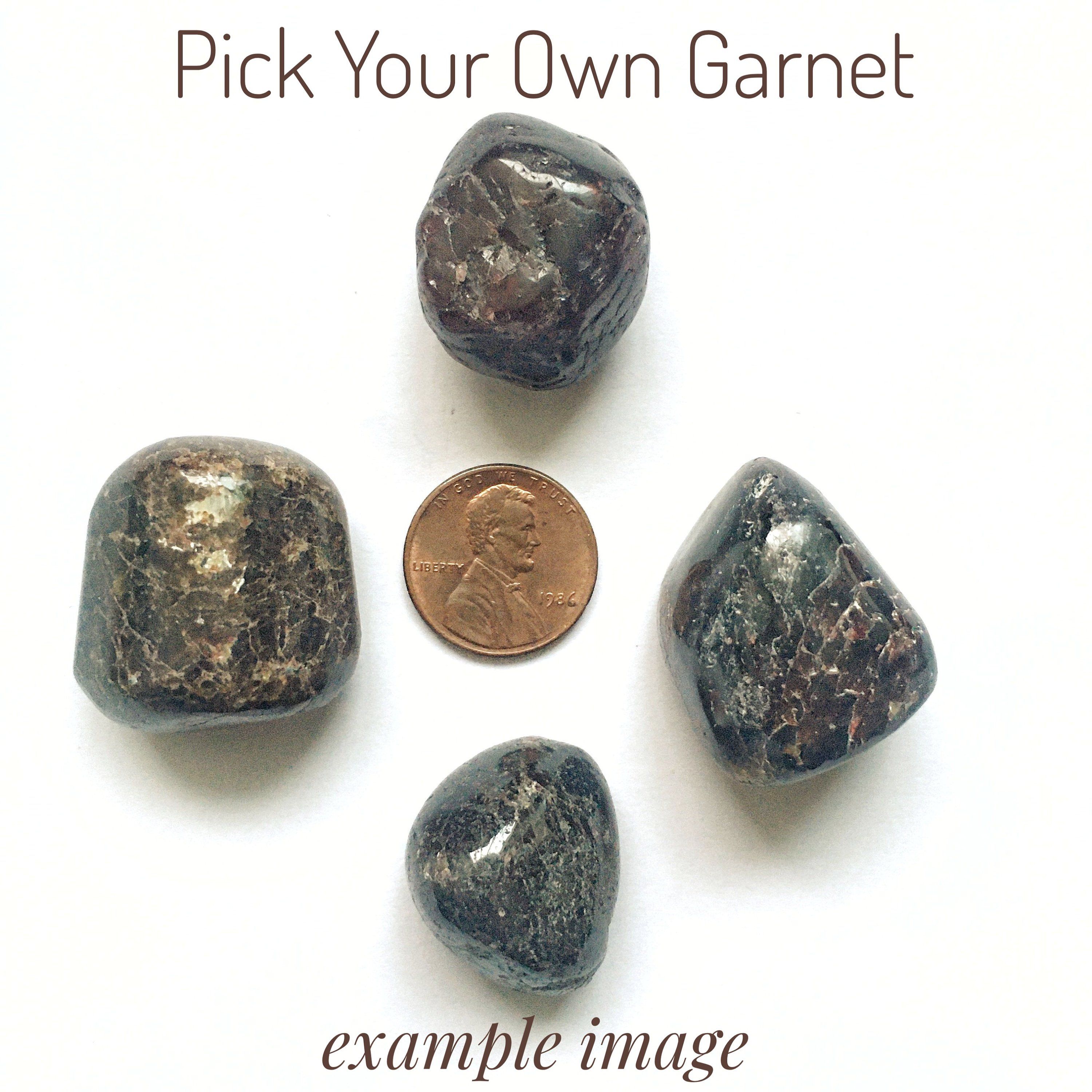 Natural Raw Garnet Crystal Necklace Pendant for Women - Healing Stone Jewelry for Energy, Protection & Spiritual Balance | Perfect for Meditation, Yoga & Everyday Wear