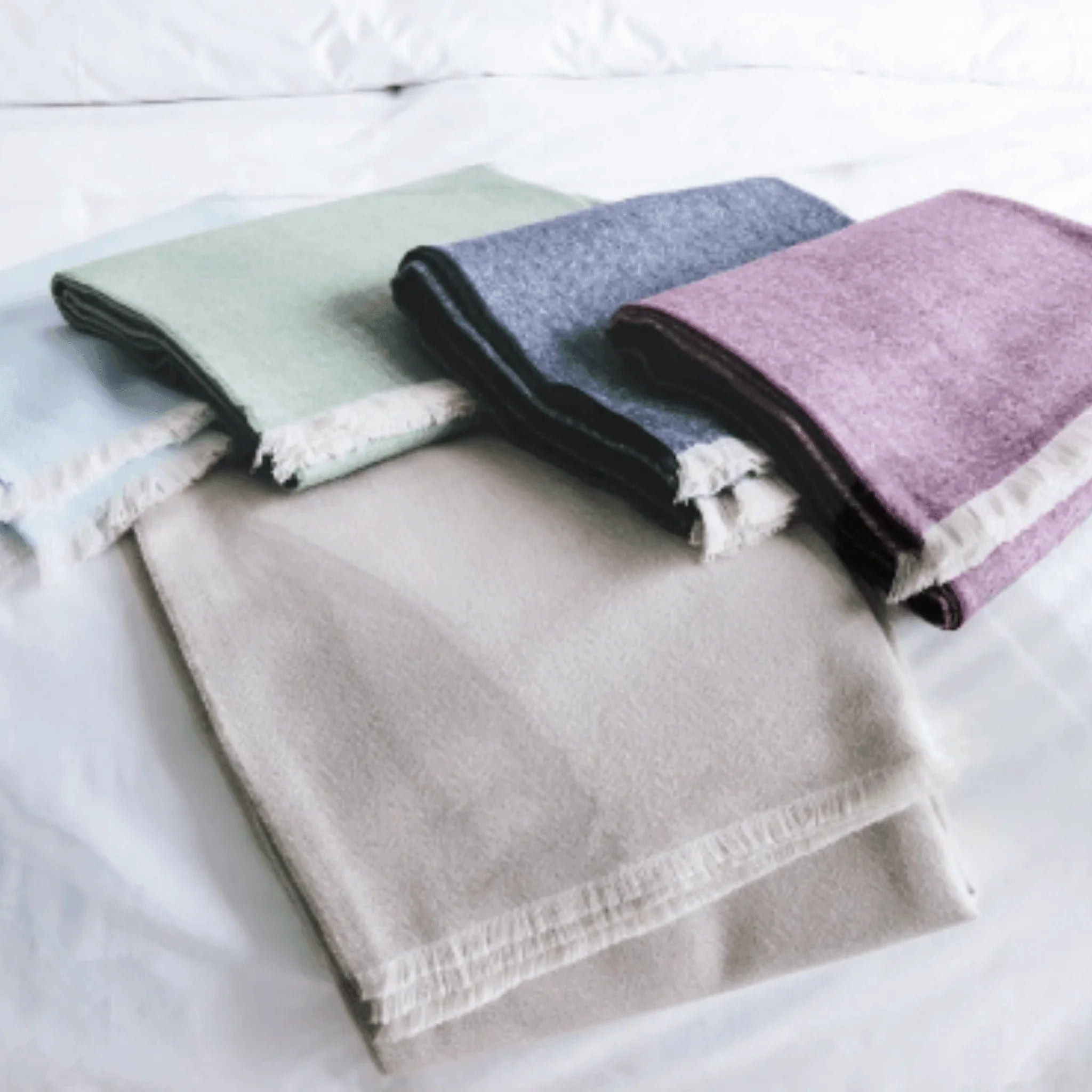 Luxury Baby Alpaca Throw Blanket with Soft Eyelash Fringe - Personalized Monogram Gift for Women, Home Decor - Perfect for Sofa, Bed & Cozy Nights