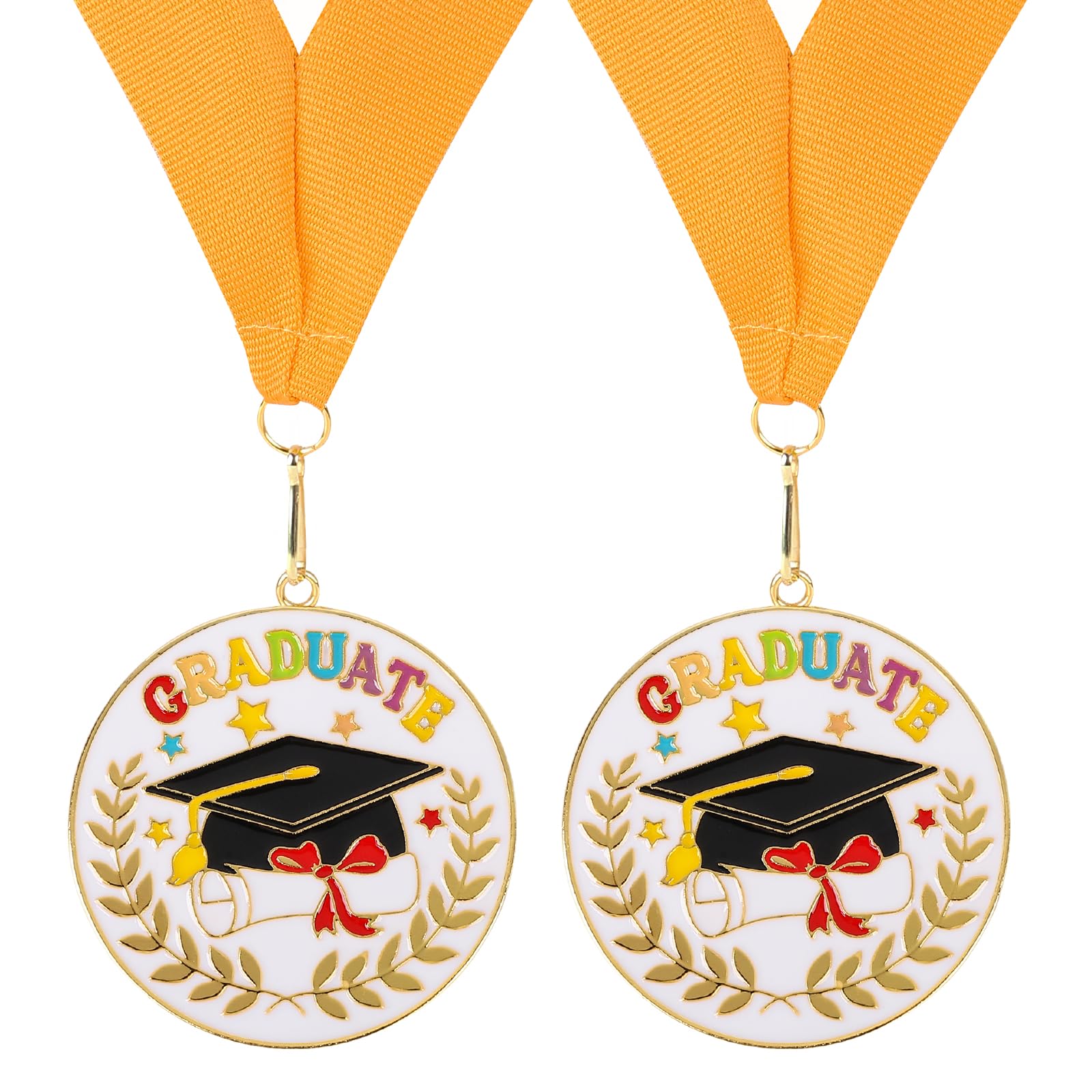 Kindergarten Graduation Medal for Kids - Preschool & Pre-K Award Medals with Neck Ribbon - 2 Inch Metal Graduation Party Favors - Perfect for School Ceremonies, Student Achievements & End-of-Year Celebrations