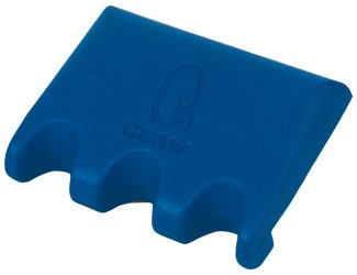 Q Claw 3 Pool Cue Holder - Blue Billiard Stick Organizer for Pool Table Accessories | Perfect for Game Rooms, Bars & Home Recreation Areas