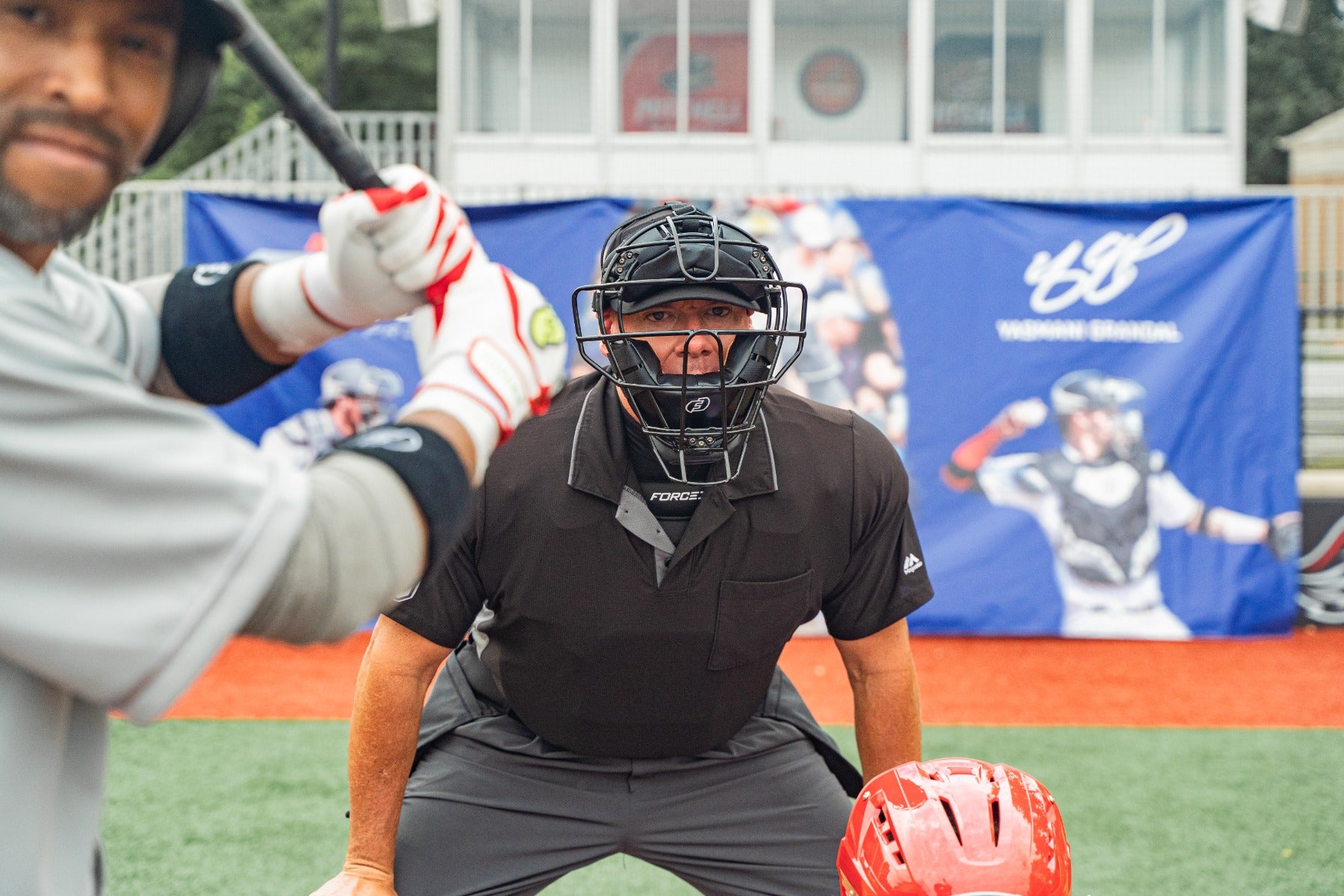 FORCE3 Ultimate Umpire Chest Protector with DuPont™ Kevlar® - Lightweight Baseball Umpire Gear for Maximum Protection - Perfect for MLB, College & Youth Umpires