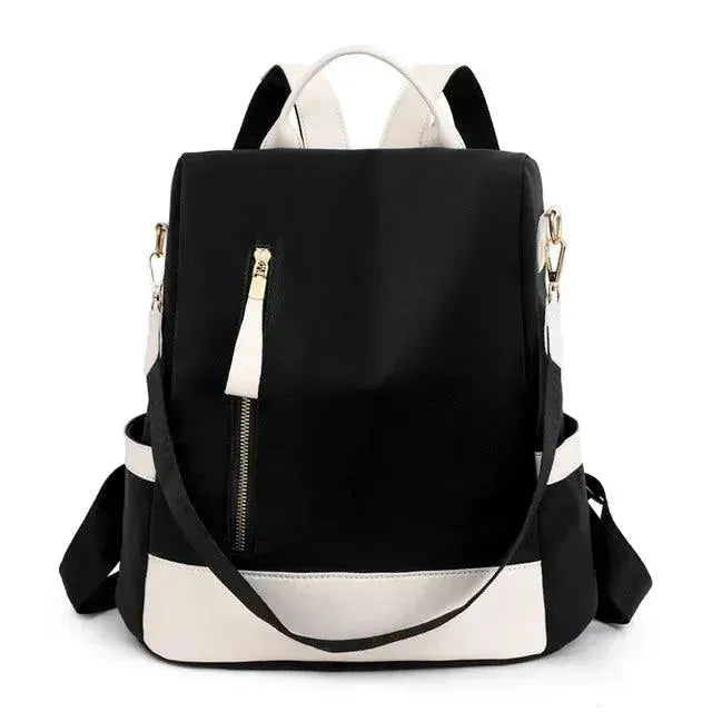Stylish Nylon Women's Backpack for Everyday Use - Lightweight Casual Daypack for Work, School & Travel