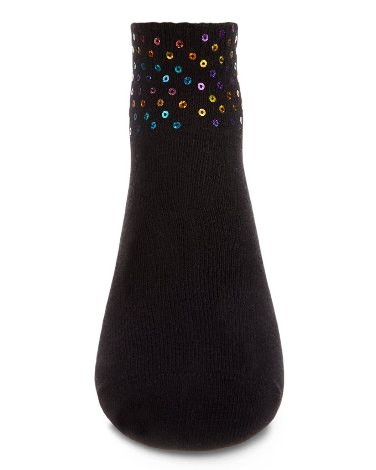 MeMoi Girls' Sequin Cotton Blend Ankle Socks - Colorful Fashion Socks for Kids, Toddlers & Teens - Perfect for School, Parties, Dance & Everyday Wear