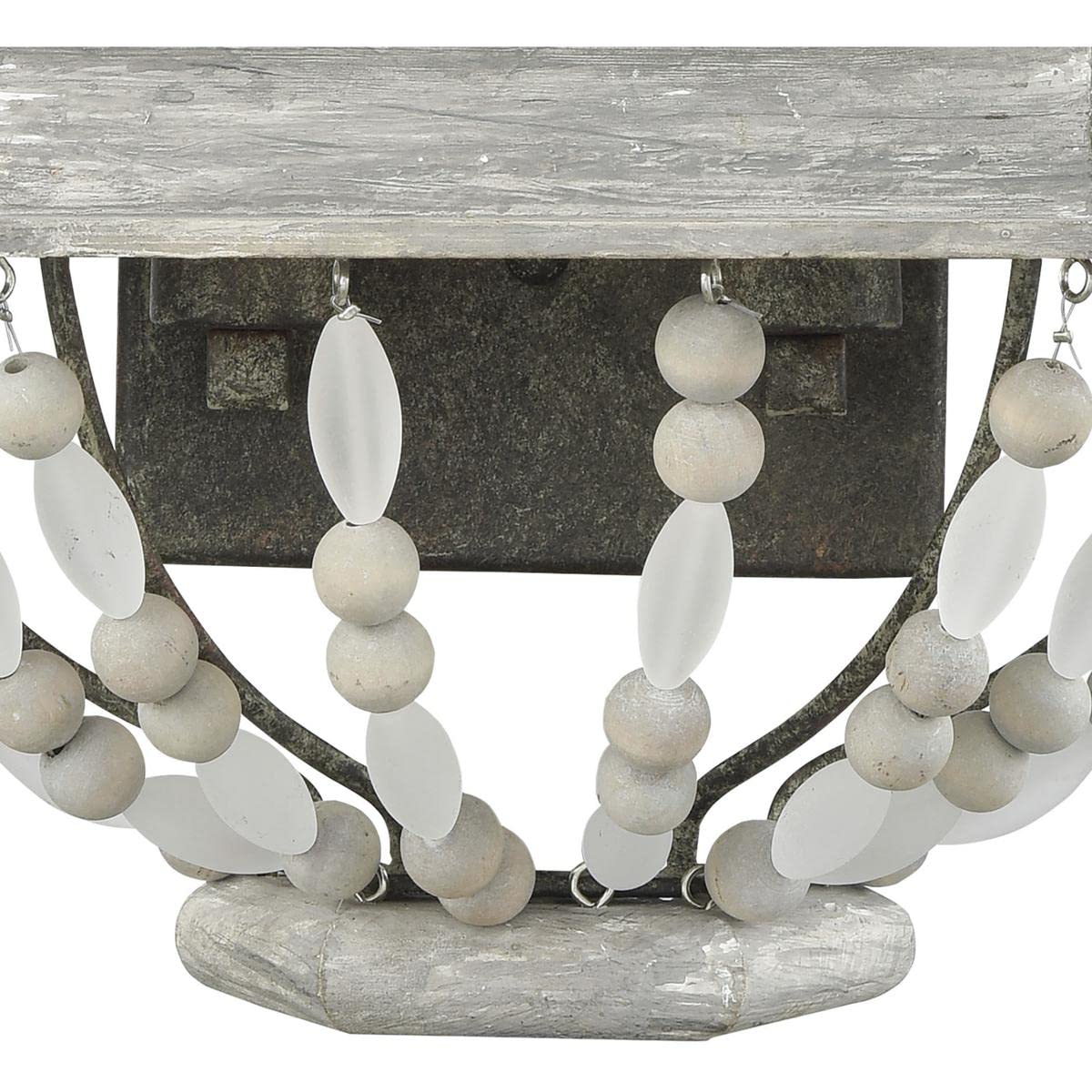 Elk Lighting Summerton 2 Light Wall Sconce - Washed Gray & Malted Rust Finish - Perfect for Bedroom, Living Room, and Hallway Lighting Decor